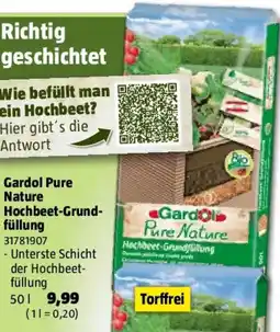 Bauhaus Gardol Pure Nature Hochbeet-Grund- füllung Angebot