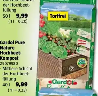 Bauhaus Gardol Pure Nature Hochbeet- Kompost Angebot
