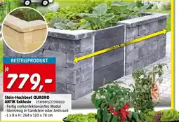 Bauhaus Stein-Hochbeet QUADRO Angebot