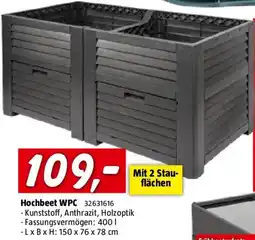 Bauhaus Hochbeet WPC Angebot