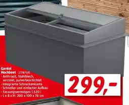 Bauhaus Gardol Hochbeet Angebot