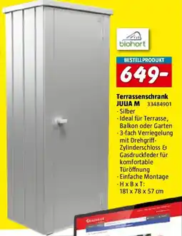 Bauhaus Terrassenschrank JULIA M Angebot