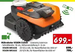Bauhaus Mähroboter VISION CLOUD Angebot