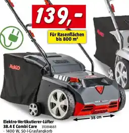 Bauhaus Elektro-Vertikutierer-Lüfter Angebot