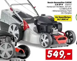 Bauhaus Benzin-Rasenmäher CLASSIC Angebot