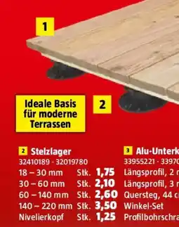 Bauhaus Stelzlager Angebot