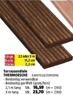 Bauhaus Terrassendiele THERMOESCHE Angebot