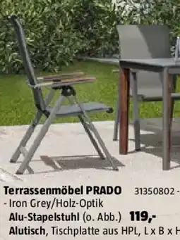 Bauhaus Terrassenmöbel PRADO Angebot