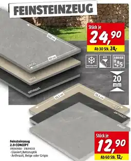 Bauhaus Feinsteinzeug 2.0 CONCEPT Angebot