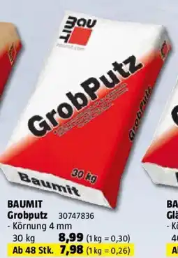 Bauhaus BAUMIT Grobputz Angebot