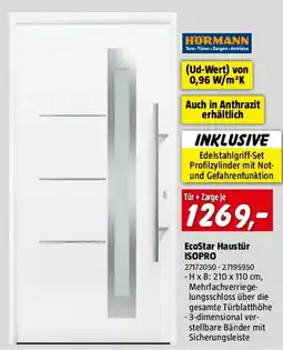 Bauhaus EcoStar Haustür ISOPRO Angebot