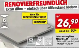 Bauhaus Feinsteinzeugfliese ARKETY SLIM Angebot