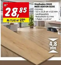 Bauhaus Vinylboden RIGID MAXI ASHTON EICHE Angebot