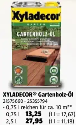 Bauhaus XYLADECORⓇ Gartenholz-Öl Angebot