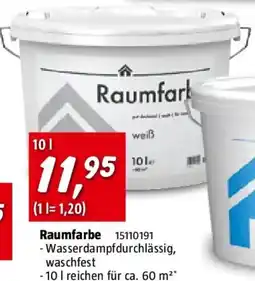 Bauhaus Raumfarbe Angebot