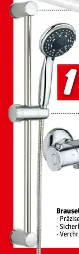 Bauhaus Brausegarnitur CUBA Angebot