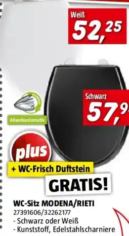 Bauhaus WC-Sitz MODENA/RIETI Angebot