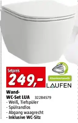 Bauhaus Wand- WC-Set LUA Angebot