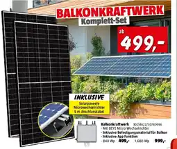 Bauhaus Balkonkraftwerk Angebot