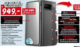 Bauhaus All-in-One Balkonkraftwerk Speicher STREAM ULTRA Angebot