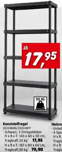 Bauhaus Kunststoffregal Angebot