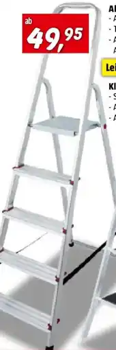 Bauhaus Alu-Stehleiter Angebot