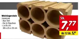 Bauhaus Weinlagerstein Angebot