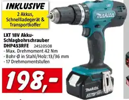 Bauhaus LXT 18V Akku- Schlagbohrschrauber DHP453RFE Angebot