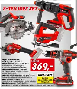 Bauhaus Expert Maschinen-Set TE-TK 18/5+2 Angebot