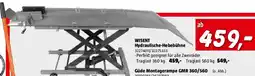 Bauhaus WISENT Hydraulische-Hebebühne Angebot