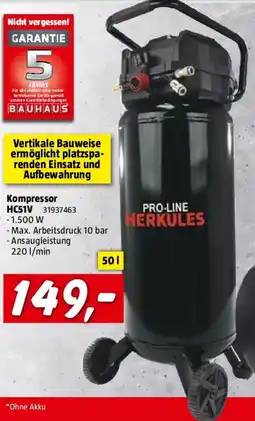 Bauhaus Kompressor HC51V Angebot