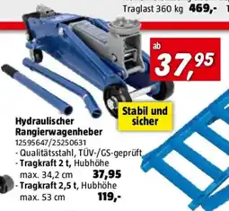Bauhaus Hydraulischer Rangierwagenheber Angebot