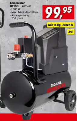 Bauhaus Kompressor HC300 Angebot