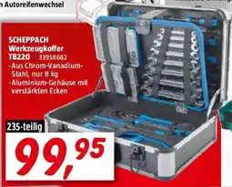 Bauhaus SCHEPPACH Werkzeugkoffer TB220 Angebot
