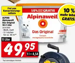 Bauhaus ALPINA Alpinaweiẞ Das Original Angebot