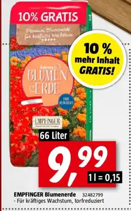 Bauhaus EMPFINGER Blumenerde Angebot