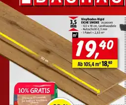 Bauhaus Vinylboden Rigid EICHE SMOKE Angebot