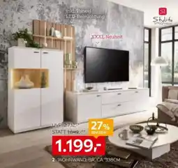 XXXLutz Wohnwand Angebot