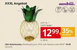 XXXLutz Led solarleuchte Angebot