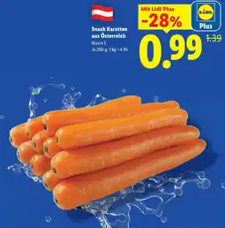 Lidl Snack Karotten aus Österreich Angebot