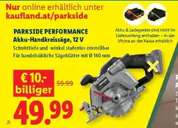 Lidl PARKSIDE PERFORMANCE Akku-Handkreissäge, 12 V Angebot