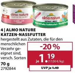 Dehner Almo nature katzen-nassfutter Angebot