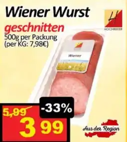 Wurstico Wiener Wurst Angebot