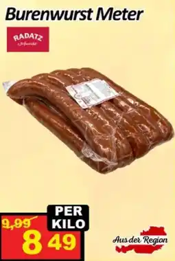 Wurstico Burenwurst Meter Angebot