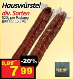 Wurstico Hauswürstel Angebot