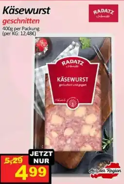 Wurstico Käsewurst Angebot