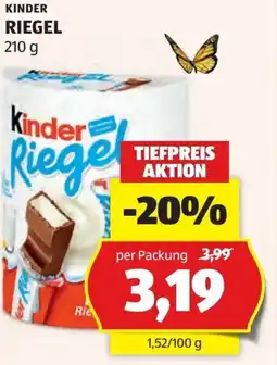 Hofer Kinder Riegel Angebot