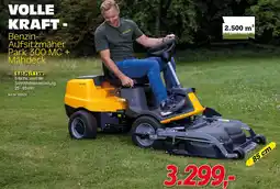 Zgonc Benzin- Aufsitzmäher Park 300 MC + Mähdeck Angebot