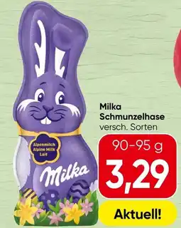 Spar Milka Schmunzelhase Angebot