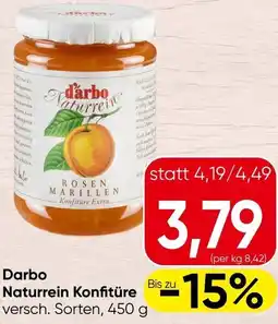 Spar Darbo Naturrein Konfitüre Angebot